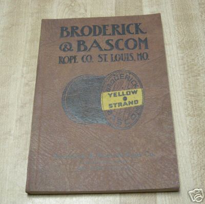 broderick and bascom 1934 catalog